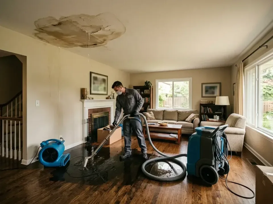attic-pipe-burst-ceiling-drip-008 — frequently asked questions, Water Damage Restoration & Carpet Care in Keller, TX